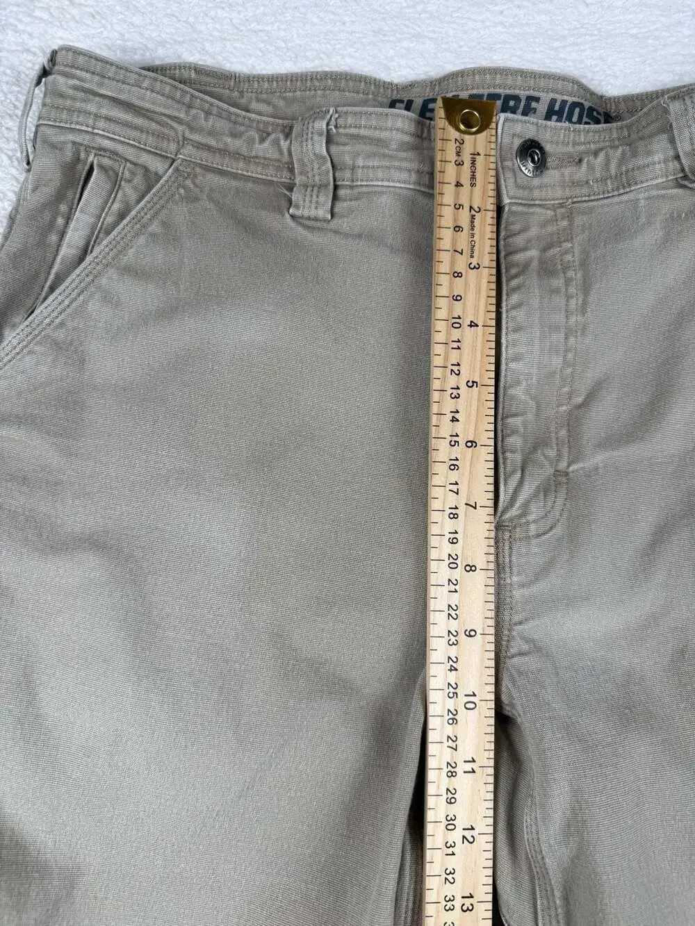 Duluth Trading Co. Flex Fire Hose Standard Fit Work Pants 36x32